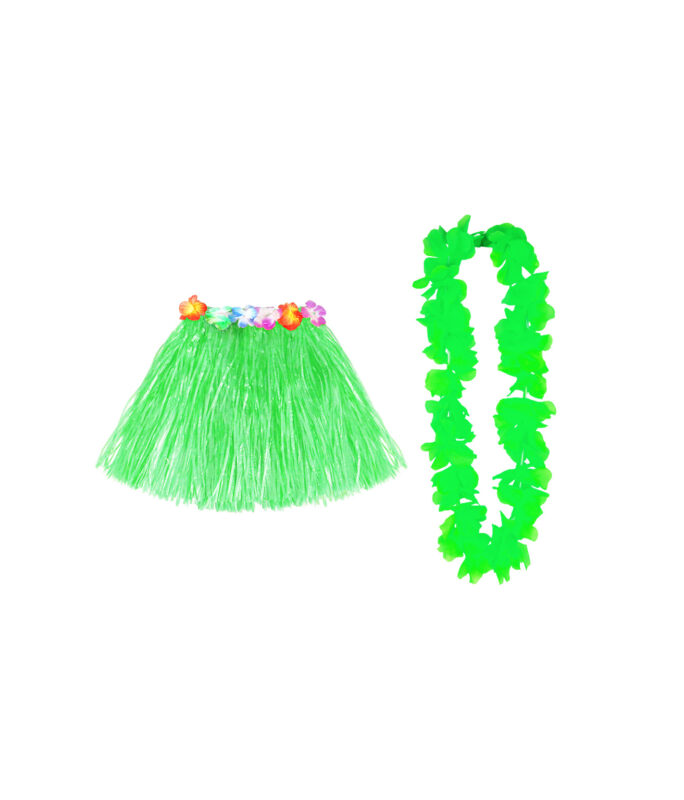 Hula Raferra Lime Green Hula Raffia Set 2pk – LookSharpStore