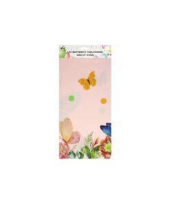 Butterfly Print Table Cover 1pc