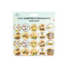 Construction Theme Badges 3.8cm 20pk