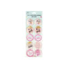 Team Girl Themed Badges 5.8cm 10pk