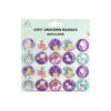 Unicorn Theme Badges 3.8cm 20pk
