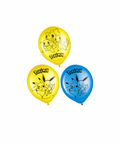 Pokemon Classic Latex Balloons 6pk
