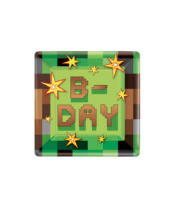 TNT Party Square Paper Plates 8pk