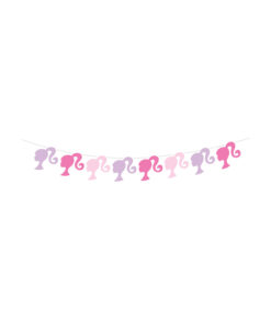 Barbie Paper Character Garland 1.8m