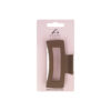 Brown Rectangle Hair Claw Clip 1pc