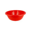 Red Medium Plastic Round Basin