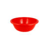 Red Medium Plastic Round Basin
