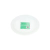 White Oval Plastic Serving Tray