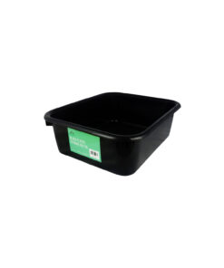 Black Plastic Storage Box 10L