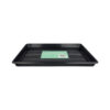 Black Square Serving Plastic Tray