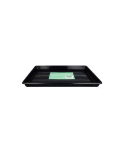 Black Square Serving Plastic Tray