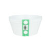 White Mini Plastic Bucket Set 3pk