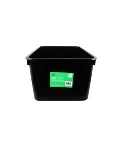 Alternative view of Black Plastic Storage Box 20L