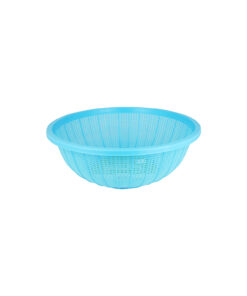 Blue Plastic Round Colander 32.5cm