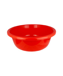 Red Large Plastic Round Basin