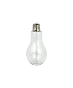 Bulb Bottle With Silver Lid 250ml