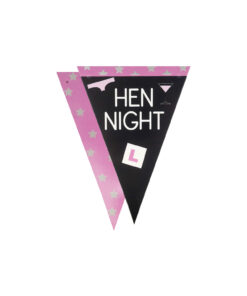 Hen's Night Party Bunting 6pk