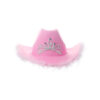 Pink Cowboy Hat With Feathers