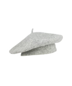 Grey Beret Hat