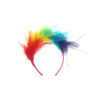 Rainbow Feather Headband