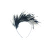 Black & White Feather Headband