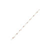 White With Rose Gold Dots Paper Straws 40pk