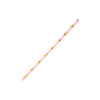 Pink With Gold Dots Paper Straws 40pk