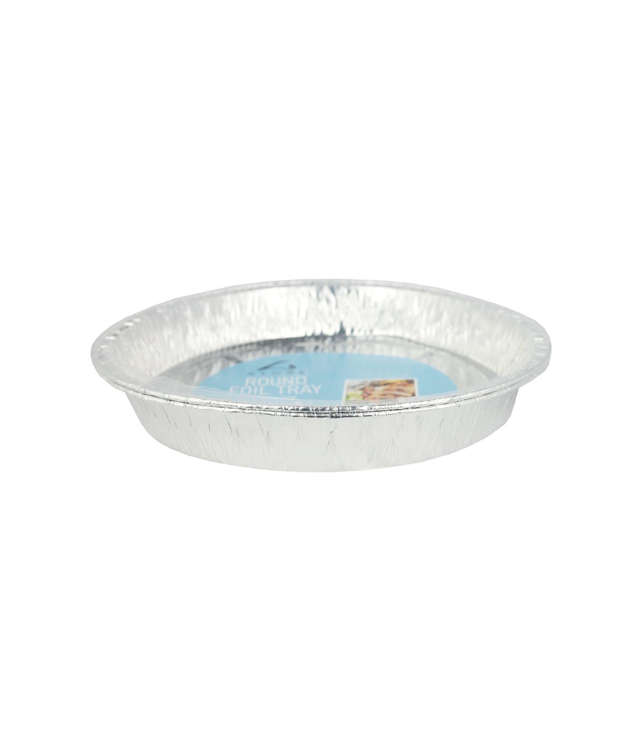Round Foil Tray 290x42mm 2pk LookSharpStore