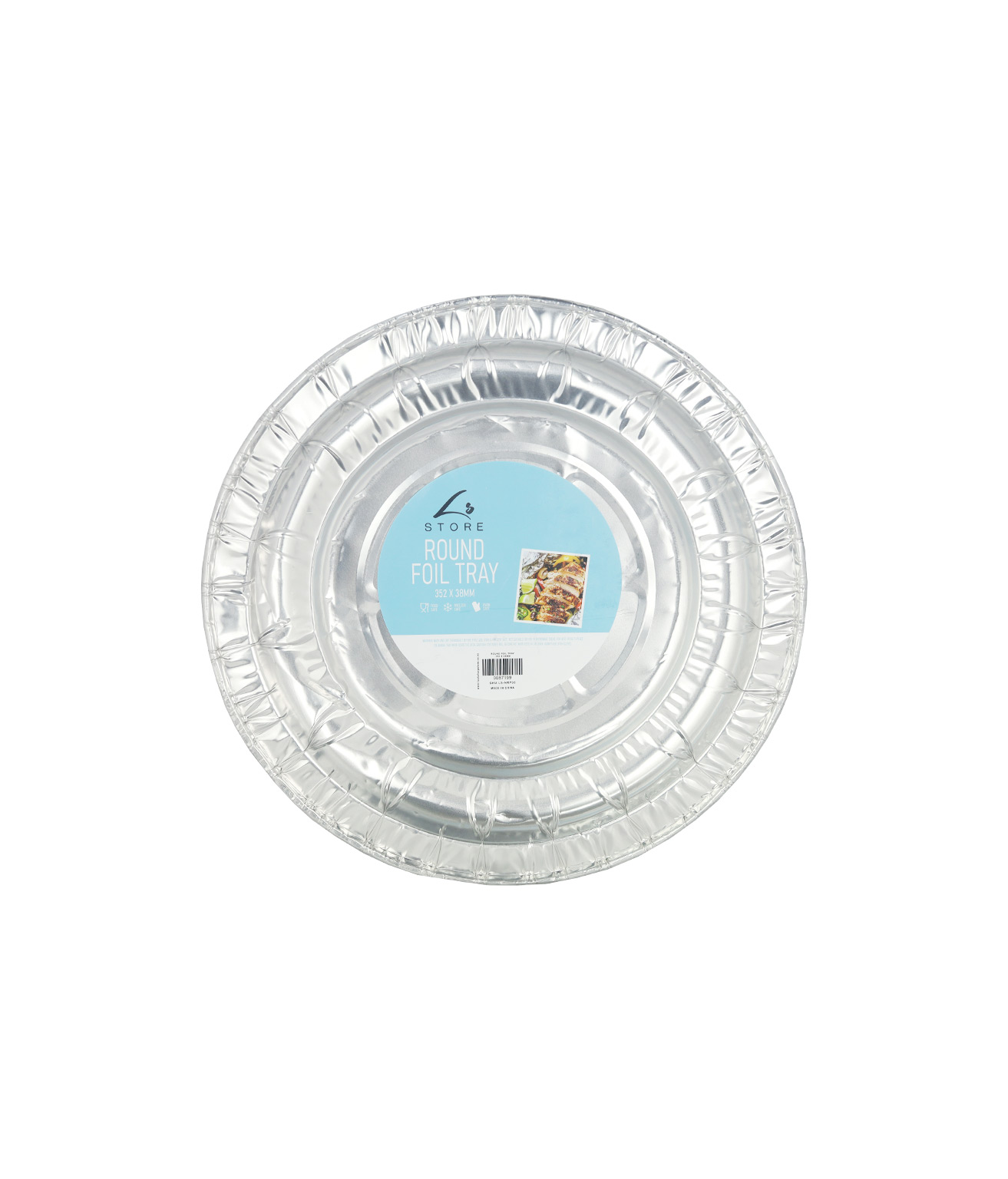 Round Foil Tray 352x38mm LookSharpStore