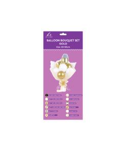 Alternative view of Gold Balloon Bouquet Set 30x50cm