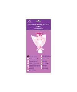 Alternative view of Pink Balloon Bouquet Set 30x50cm