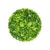 Artificial Grass Ball With Flowers 38cm