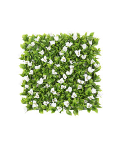 Large White Flowers Artificial Leaf Mat 50cm