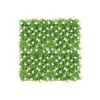 White Flowers Artificial Plastic Leaf Mat 50cm