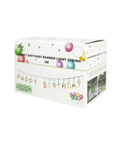 Happy Birthday String Lights 3m