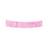 Light Pink Paper Fringe Banner 2m