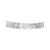 Silver Paper Fringe Banner 2m