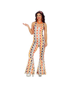 White Disco Jumpsuit Adult
