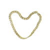 Gold Plastic Chain Necklace