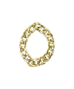 Gold Plastic Chain Bracelet