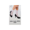 White Lace Trim Ankle Socks