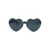 Black Heart Shape Party Glasses
