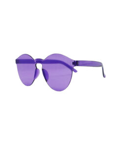 Alternative view of Purple Solid Colour Party Glasses