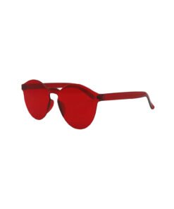 Alternative view of Red Solid Colour Party Glasses