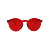 Red Solid Colour Party Glasses