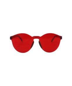 Red Solid Colour Party Glasses