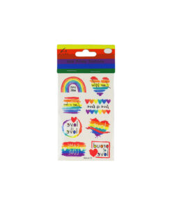 Rainbow Pride Tattoos 4pk