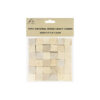 Natural Wood Craft Cube 1.5cm 36pk