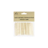 Natural Wood Popsicle Sticks 5cm 100pk
