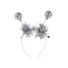 Silver Disco Ball Headband